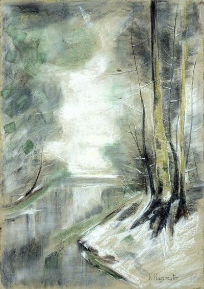 Snowy River Landscape by Karl Hagemeister